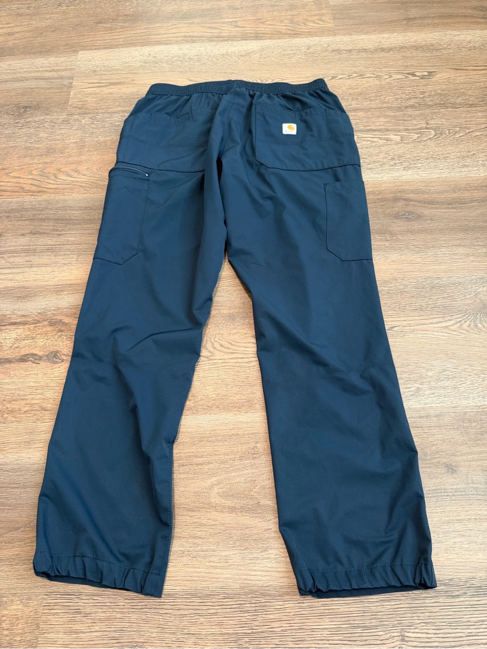 Carhartt Force Scrub Top & Pants Matching Set Navy Blue Medical Workwear Medium - Picture 8 of 12